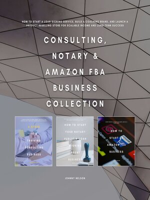 cover image of Consulting, Notary & Amazon FBA Business Collection